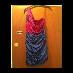 NWT express one shoulder dress size 8